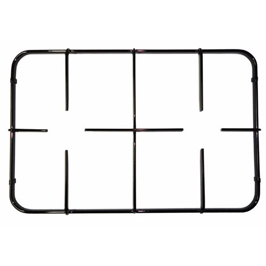 GRIGLIE PIATTINA 2F. 419X276 NERO - P5974 - immagine 1